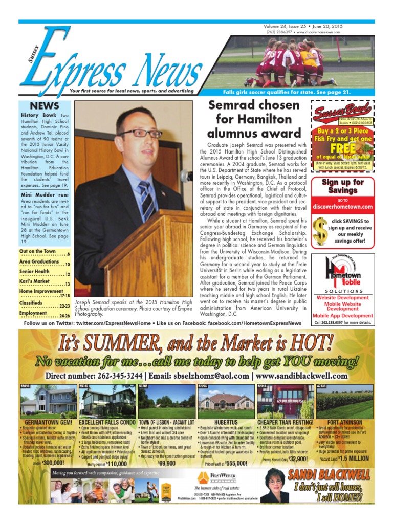 Sussex Express News 06/20/15 PDF Bacon Breads