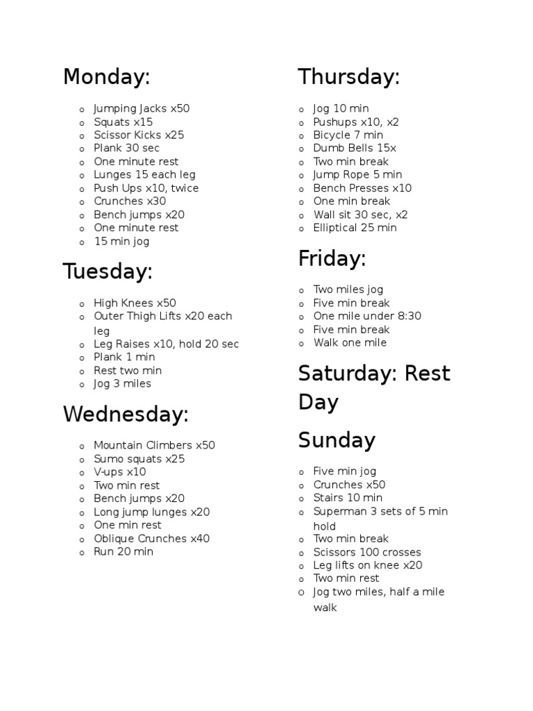 Week 1 | PDF | Sports & Recreation