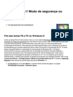Windows 8 8 1 Modo de Seguranca PDF