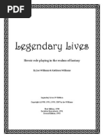 Legendary Lives 2nd Edition