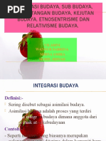 Download Integrasi Budaya Sub Budaya an Budaya by vilacool SN26913667 doc pdf