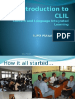 An Introduction To Clil: Content and Language Integrated Learning