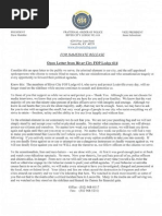 River City FOP Open Letter