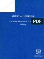 Ana Martinez-Adios a Derrida