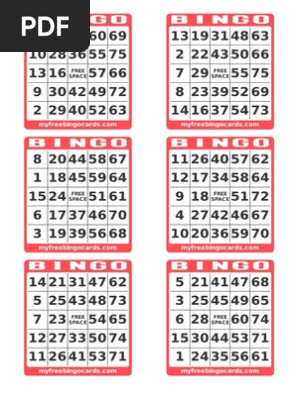 Printable Bingo Card Generator2