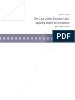 Data Quality ReturnOnInvestment