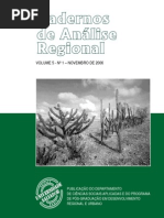 Caderno de Análise Regional Nº 5 - Nov, 2006
