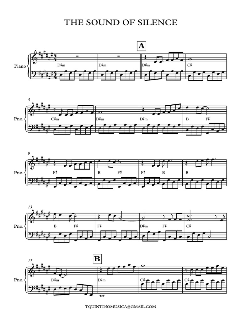 The Sound Of Silence Traduit En Francais The Sound of Silence