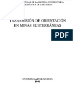 Transferencia de Coordenadas Superficie- Subterraneo