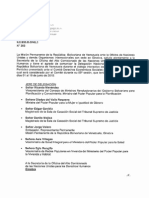 Composición de la Delegación del Estado Venezolano ante la ONU