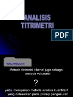 Pertemuan 4 Analisis Volumetri