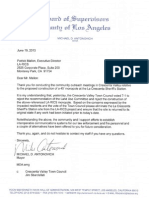 Michael Antonovich's Letter To LA-RICS