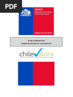 Manipulacion de Alimentos