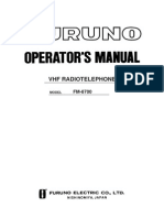 Furuno FM 8700 Users Manual 429122