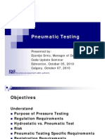 Pneumatic Testing Presentation