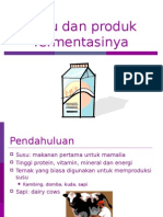 Susu Dan Produk Fermentasinya