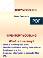 INVENTORY - Basic Concepts