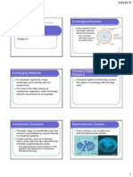 Internal Fluids and Respiration