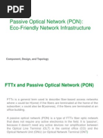 Passive Optical Network (PON) : Eco-Friendly Network Infrastructure