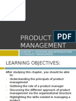 Product Management CHP1