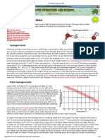 Hydrogen Bonding in Water