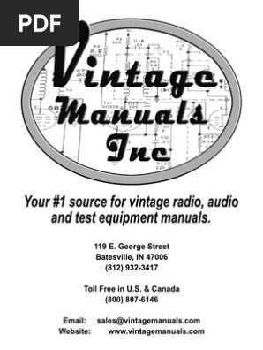 VM Catalogue April 2008 | PDF | Frequency Modulation 