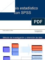 Análisis Con SPSS / Statistical Analysis using SPSS