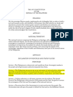 Philippine Constitution PDF
