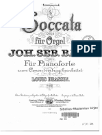 (Sheet Music - Piano) Bach - Toccata and Fugue in D Minor BWV 565