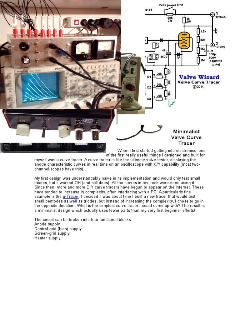 Valve Curve Tracer Vacuum Tube Rectifier