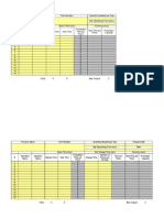 Production Capacity Template