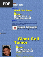 Download GIANT CELL TUMOR    CASE PRESENTATION- At Shaheed Suhrawardy Medical College Hospital Dhaka Bangladesh by Dr Mohammad Nazrul Islam SN26921087 doc pdf