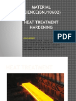 Material SCIENCE (BNJ10602) Heat Treatment Hardening: Group Members