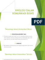 Teknologi Dalam Komunikasi Bisnis