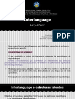 Interlíngua e estruturas latentes na aprendizagem de segunda língua