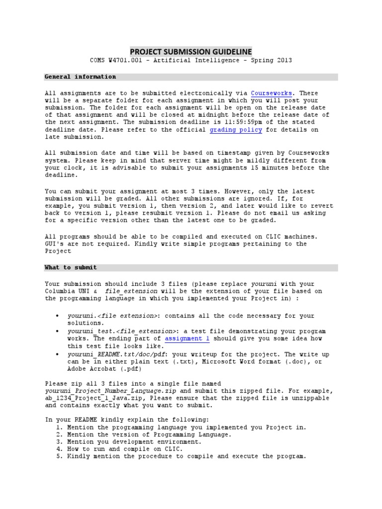 Format of assignment for college pdf image