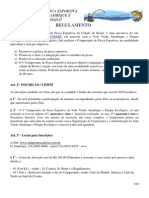 Regulamento Campeonato Pesca PDF