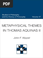 Metaphysical Themes in Thomas Aquinas II (Studies in Philosophy & the History of Philosophy)