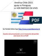 Ver Online Uruguay Vs Paraguay Copa América 2015