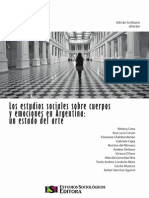 Scribano Adrian - Los Estudios Sociales Sobre Cuerpos Y Emociones en Argentina - Un Estado Del Arte PDF