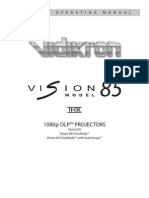 Vidikron Model v85 - Manual - v2-0