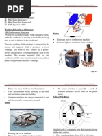 Lecture Objectives: Working Principle of Alternator OR Synchronous Generator Stator