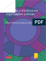 Educação a distância em organizações públicas - ENAP