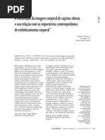 A Construção Da Imagem Corporal de Sujeitos Obesos e Sua Relação Com Os Imperativos Contemporâneos de Embelezamento Corporal