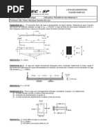 Lista Flexao Simples RES II