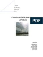 Contaminación Ambiental en Venezuela