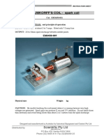 RHUMKORFF'S COIL - Spark Coil: Scientrific Pty LTD