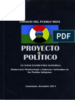 Proyecto Político - Un Nuevo Estado para Guatemala - Consejo del Pueblo Maya -CPO--2
