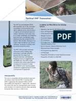 MORCOM PRC-178A Tactical VHF Transceiver: in Addition, The PRC-178A Has The Following Features
