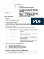 Pliego Tecnico Normativo-RPTD02 Clasificacion Instalaciones